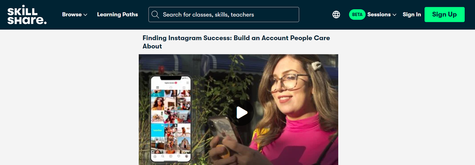 best free instagram courses