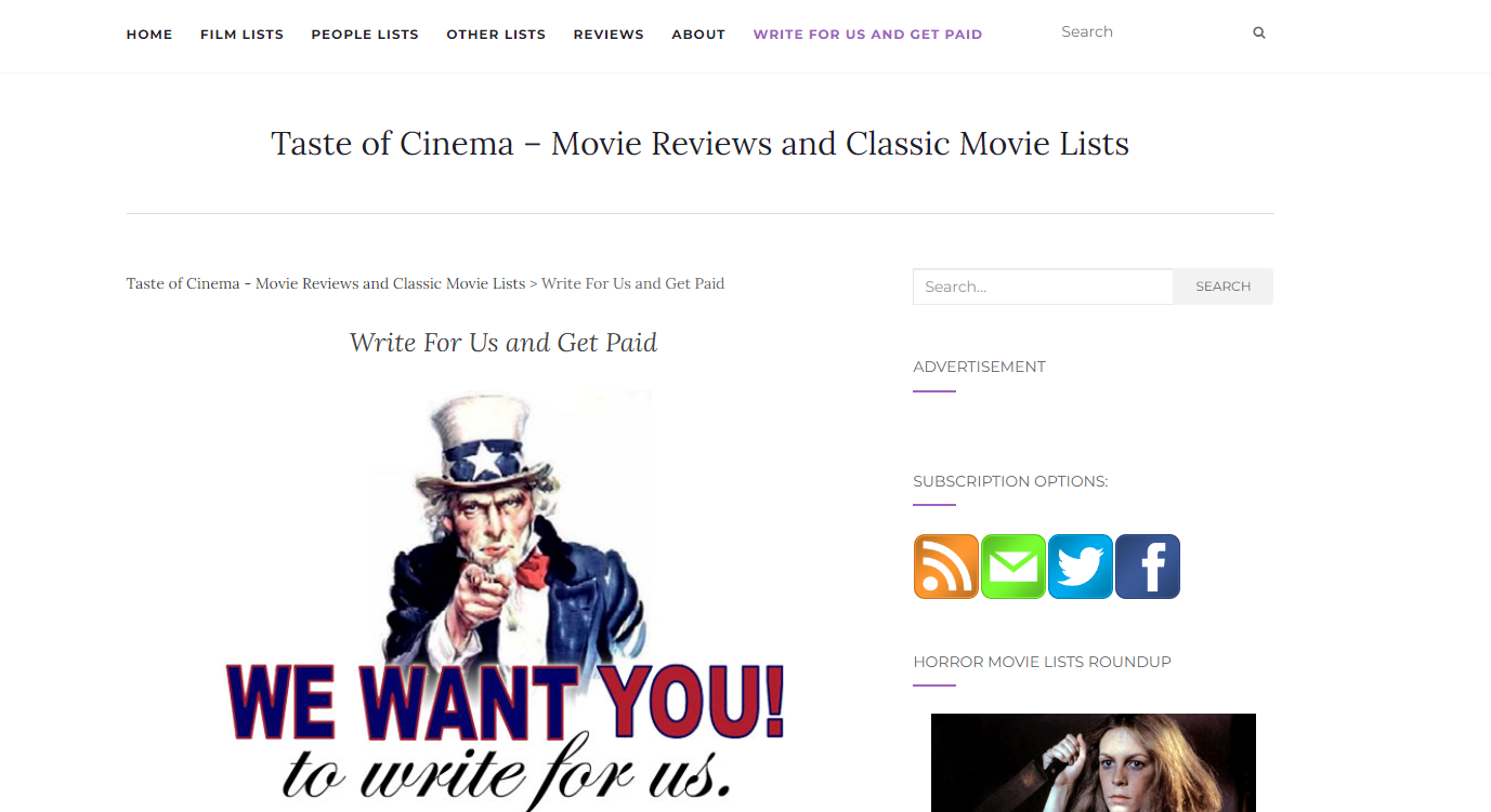 get paid to write movie reviews