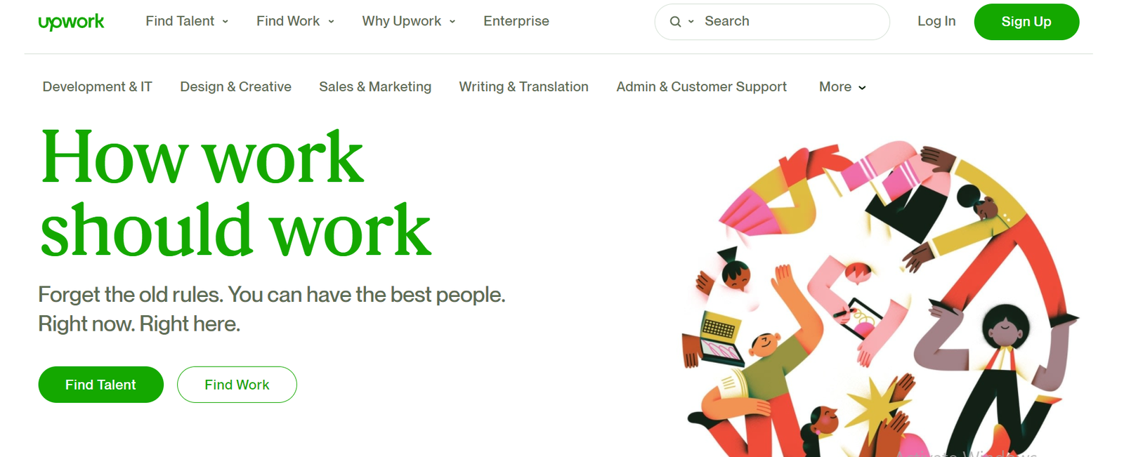 upwork freelancer