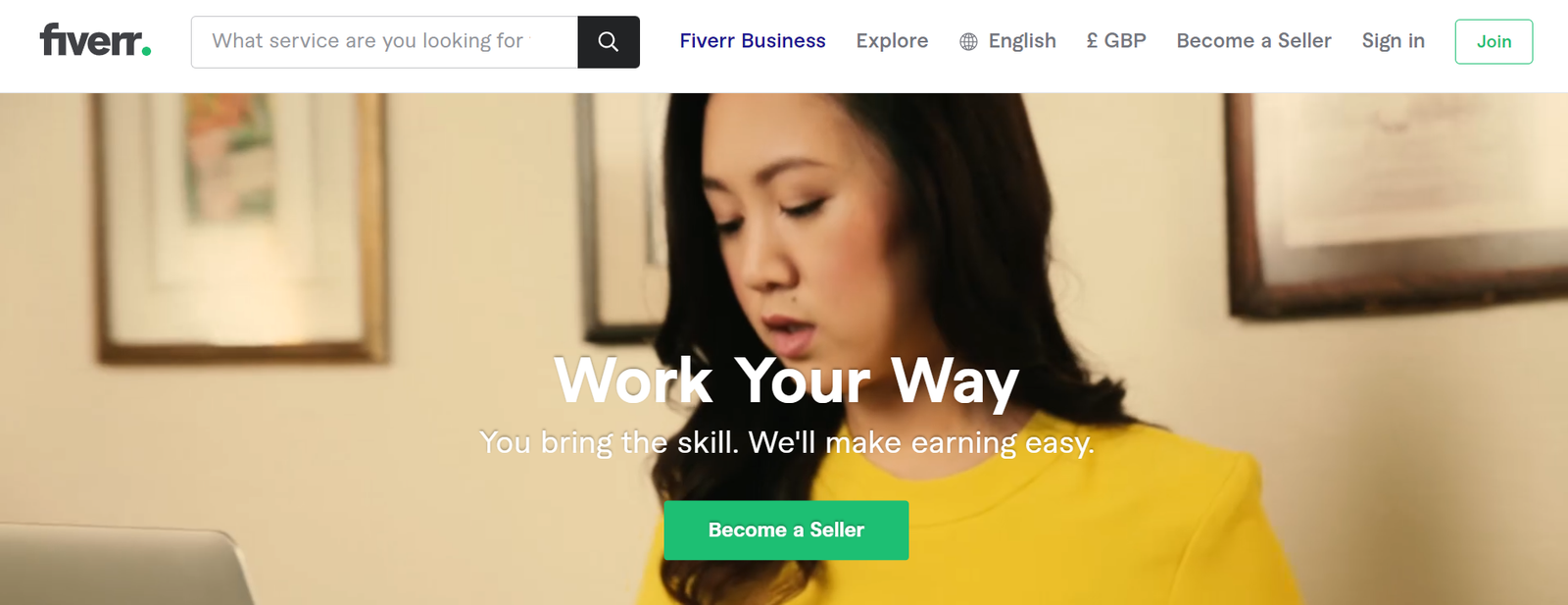 Freelancer jobs Fiverr