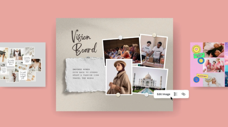 how to create a vision board