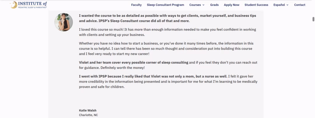 Best Sleep Consultant Certification