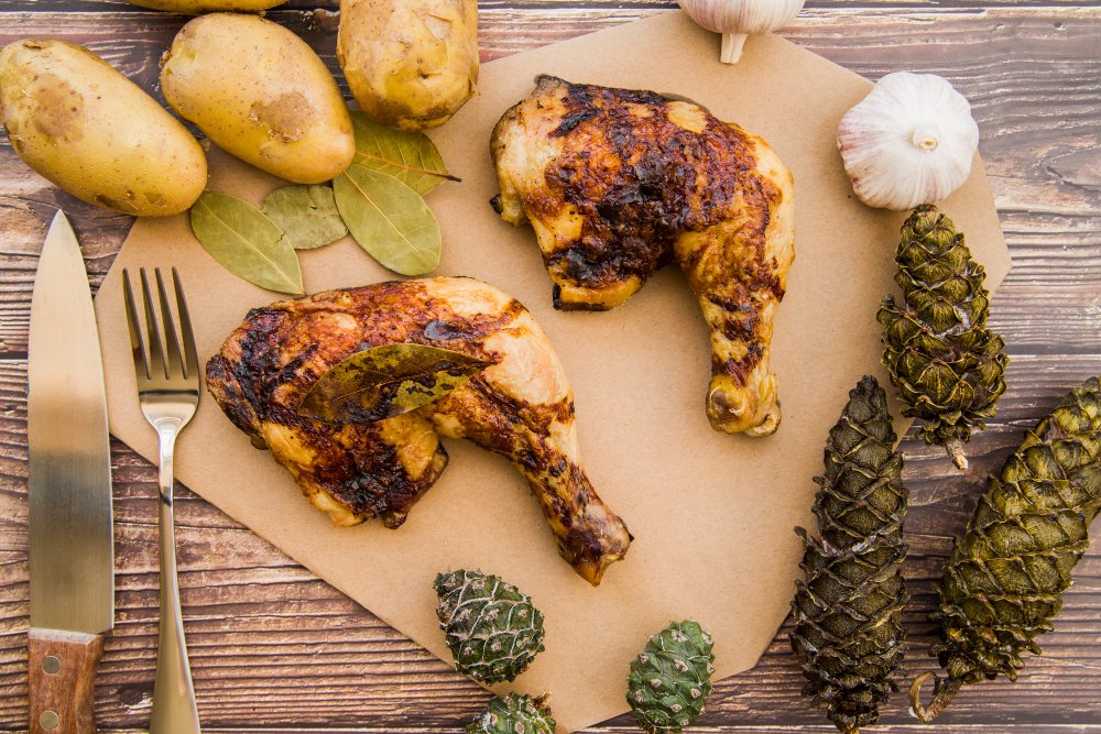 baked chicken legs
